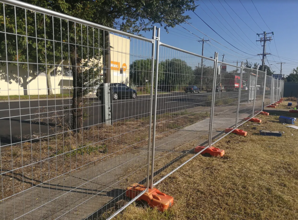 Temporary Fence Installation